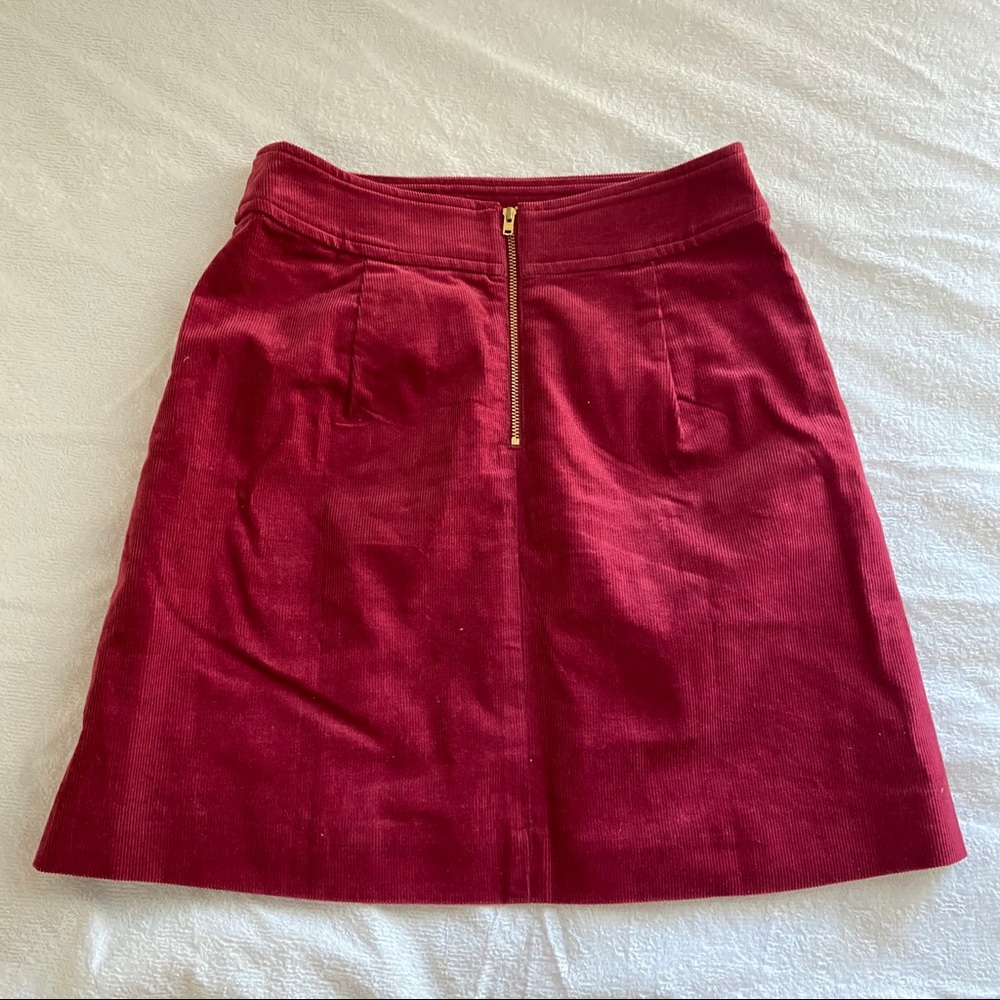 J Crew Corduroy Skirt